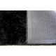 Plush Black Bedroom Rug